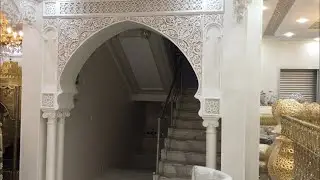 Une arche marocaine traditionnelle شرح وتعليم طريقة صناعة قوص مغربي تقليدي وعصري/ ادعمونا بلايك 👍