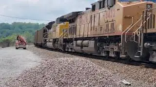 A MEGA UP double coal(2&times;3&times;1) accelerating on the Marceline sub at Sugar Creek(UNCUT!!)
