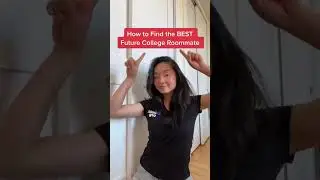 🤠 How to find the BEST College Roommate! 🤝 #shorts #YouTubeShorts #college #backtoschool #student