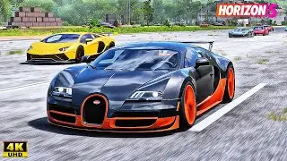 FH5 ULTIMATE DRAG RACE SHOWDOWN! JESKO, VENOM F5, VEYRON, LAFERRARI, MCLAREN P1, CHIRON, RIMAC, SIAN