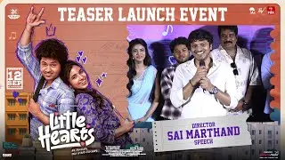 Director Sai Marthand Speech at Little Hearts Teaser Launch Event | MouliTalks, Sai Marthand