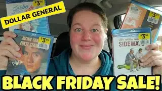 DOLLAR GENERAL BUY 2, GET 1 FREE BLU-RAY SALE!!!!! *early black friday deals!*
