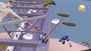 😱 Next Level Old Bridge Camping 😂😂 PUBG FUNNY MOMENTS