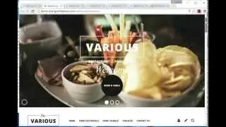 Various Joomla Template Video Demo