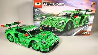 Обзор набора LEGO Technic 42224 Porsche REXY 911 GT3 R от самого дизайнера. #rexy #porsche