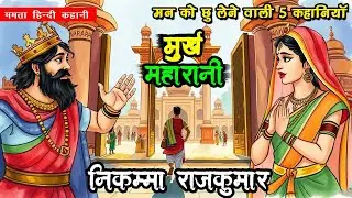 मुर्ख महारानी और निकम्मा राजकुमार, MURKH RANI AUR NIKAMMA RAJKUMAR, MORAL STORY, हिंदी कहानी