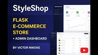 StyleShop &ndash; Flask E-Commerce Store with Admin Dashboard (CS50 Project)
