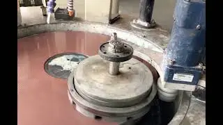Single disc lapping for aircraft engine parts,high precision flatness,Seal Ring surface grinding
