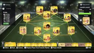 FIFA 15 Ultimate Team: Cheap OP Premier League Squad