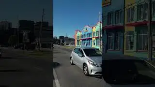 Panama City Beach Florida - Slow ride scenic route Front Beach Rd