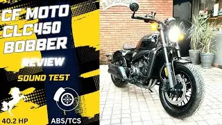 CLC 450 Bobber Sound Test & Detail Review.