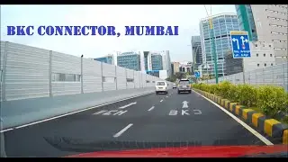 Mumbai Drive: BKC - Chunabhatti flyover | Bandra Kurla Complex | Mumbai's Commercial Hub l India |