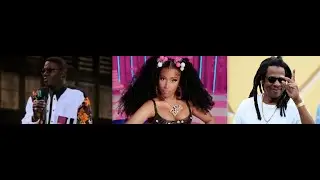 Nicki Minaj in her Bernie Mac voice is saying. I Ain't Scared of You mf, EXPOSES Jay z fake Dreads.