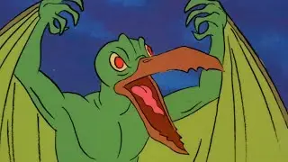 Pterodactyl Ghost - All Skills from The Scooby-Doo Show