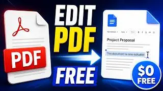 How to Edit a PDF for Free With Google Docs — No Paid Software