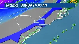 FIRST ALERT: Cold front arrives tonight, cooler Sunday ahead!