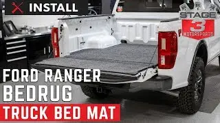 2019-2020 Ranger BedRug XLT Truck Bed Mat (5 Ft. Bed) Install