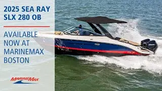 2025 Sea Ray SLX 280 OB Boat For Sale at MarineMax Boston, MA