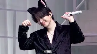 [고양이 머리띠하고 냥냥펀치 해주는 준호🐱🐾] - 250126 LEEJUNHO FANCON Midnight Sun in INCHEON