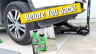 How to Jack Up Your Vehicle the RIGHT Way! | Safe Lift Points & Jack Ratings Explained