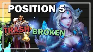 The Best Position 5 Heroes in Dota 2 (7.34b)