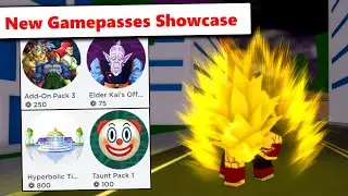 Add On Pack 3 & Taunts P1 & Elder Kai & Time Chamber (Gamepass Showcase) | DBZ Online Generations