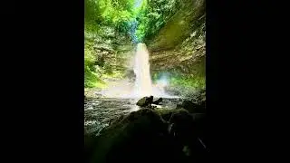 Dip No. 59. Hardraw Force Waterfall #waterfalls #wildswimming #coldwaterchallenge #adventure
