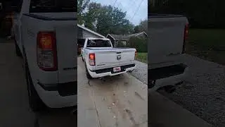 LOUD!!!!! 2023 RAM 1500 STRAIGHT PIPED!!!!!