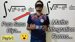 😲This Guy... Told all INTEGRATION Standard Forms within Few Seconds. Integration Formula Tricks...