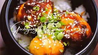 Korean Gochujang Eggs Recipe