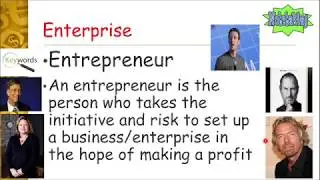 1  Enterprise and Entrepreneurship