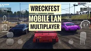 Wreckfest mobile with cousins | Lan multiplayer | Pixel 6 pro