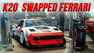 Having a plan is silly - Just build the car. // K20-swapped Ferrari