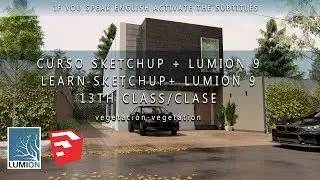 13th Class  SKETCHUP + LUMION 9 CREANDO VEGETACI&Oacute;N Y PASTO REALISTA