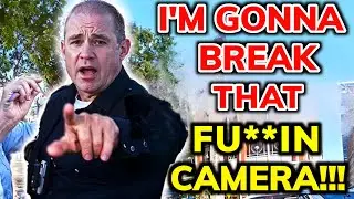 Cop Threatens to Destroy Camera&hellip; But Gets Exposed | First Amendment Audit