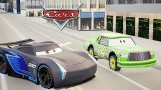 Jackson Storm vs Chick Hicks ( Animation)
