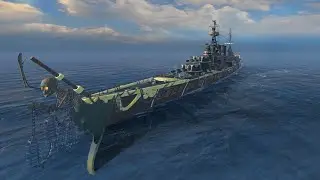 Incomparable Tier 10 🇬🇧 premium battleship gameplay - World of Warships Blitz