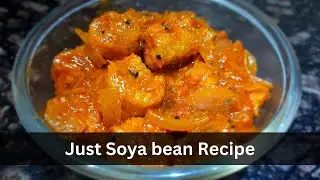 Soya Masala Recipe for everyday roti or paratha
