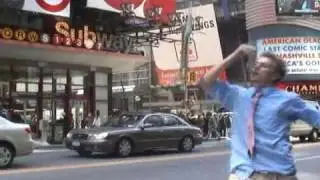 CNBC AArrow Sign Spinners w/ Justin Brown