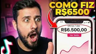 COMO EU FIZ R$6500 EM 7 DIAS NO TIKTOK SHOP COM AVATARES REALISTAS (TUDO SEM APARECER)