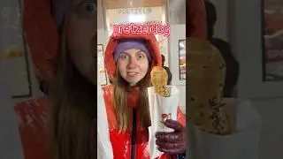 Walking around the Warsaw, cold hands, zero expectations&hellip; then boom pretzeldog🤯 #streetfood #poland