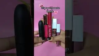🌸💄 My top 6 favourite lipstick. lipstick shade switches #lipstick #shortsfeed #shorts