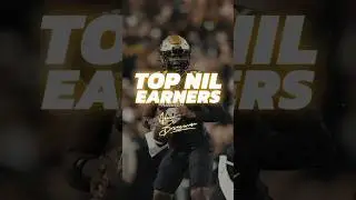 The top 10 NIL earners from last year of college football