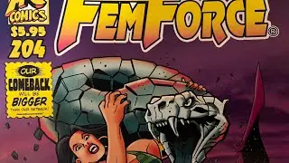 Femforce issue 204 AC Comics, what&rsquo;s inside