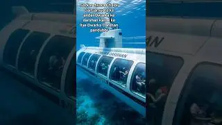 🙏🌊 Gujarat Sarkar lekar aayi hai Bharat ki pehli spiritual submarine yatra&ndash;Dwarka Darshan 🚢#shorts