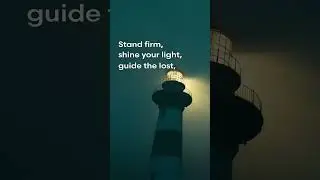 Lighthouse of Hope | Shining Positivity Through Life's Stormy Seas #innerstrength