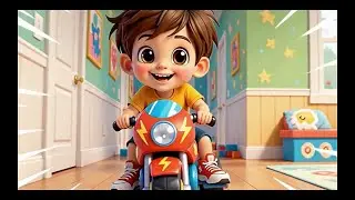 Top 4 Nursery Rhymes and Kids Songs with Dax on the Bike