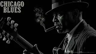 Chicago Blues Noir Lounge | Slow Electric Guitar Blues for Deep Chill Soul Mood