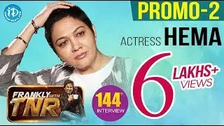 Actress Hema Dynamic Exclusive Interview - Promo #2 || Frankly With TNR #144