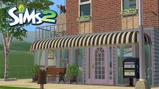 Coffee Shop ☕ | The Sims 2 Speed Build